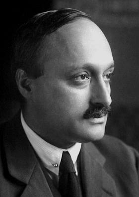 James Franck, 1925.

Nobel foundation - http://nobelprize.org/nobel_prizes/physics/laureates/1925/franck-bio.html