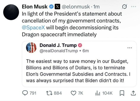 Elon coming with the threats