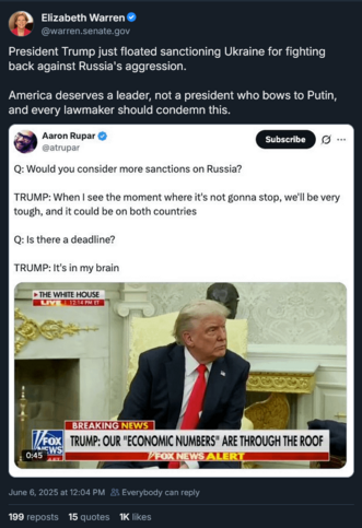 "But sir, your brain is mashed potatoes."