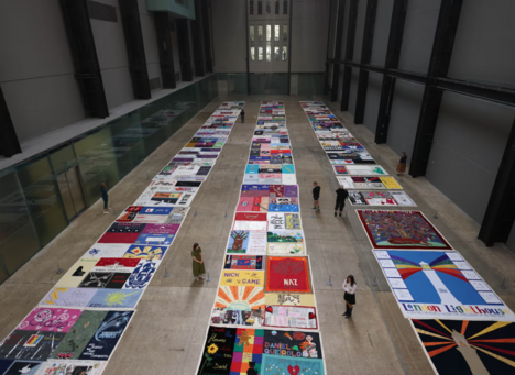 ‘People weep in its presence’: how the UK Aids Memorial Quilt became one of our great works of art