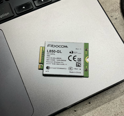 Tarjeta WWAN de FIBOCOM para una DELL Latitude 5420