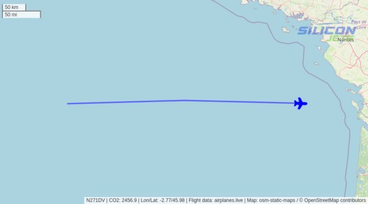 N271DV since Sat Aug 02 2025 11:07:34 GMT+0000 (Coordinated Universal Time)