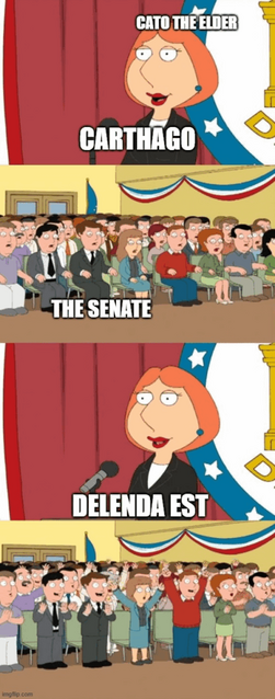 Carthage Must Be Destroyed!!!!!