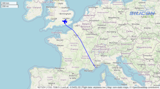 N271DV since Sun Aug 03 2025 09:08:56 GMT+0000 (Coordinated Universal Time)