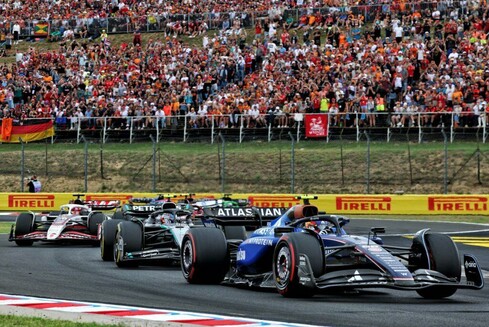 Alexander Albon, Carlos Sainz, Hungarian GP, F1, Williams