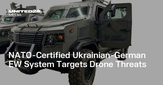 NATO-Certified Ukrainian-German EW System Targets Drone Threats — UNITED24 Media
